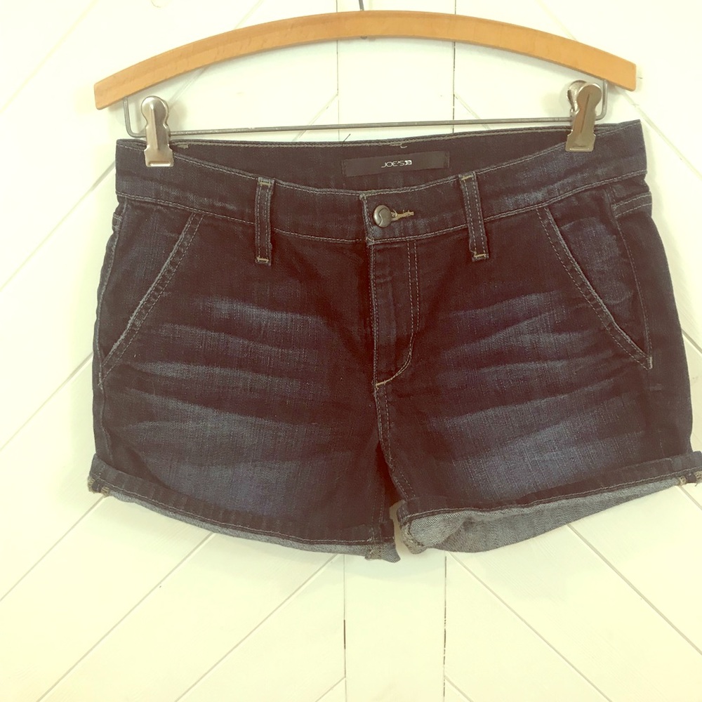 Like new joes jeans dark wash shorts